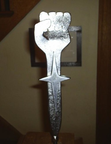 Sculpture titled "Tap Handle for Nort…" by John D Iron + Design, Original Artwork