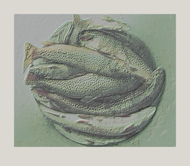 Fotografia zatytułowany „Trout” autorstwa John Furnes, Oryginalna praca, Fotografia cyfrowa