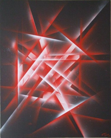 Peinture intitulée "CASSURE" par John Goz, Œuvre d'art originale