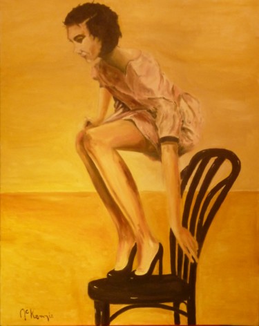 Malerei mit dem Titel "Equilibre" von Mc Kenzie, Original-Kunstwerk