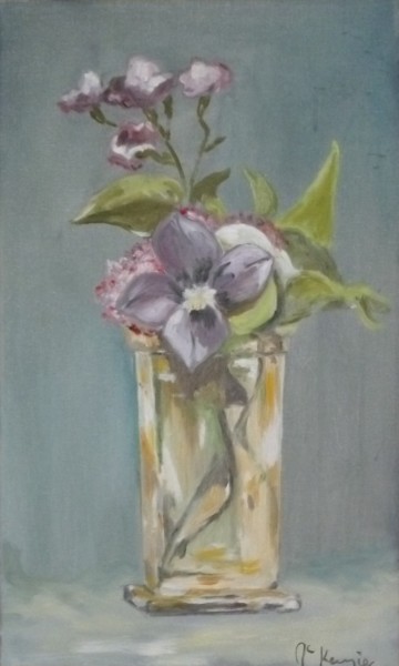 Painting titled "vase" by Mc Kenzie, Original Artwork