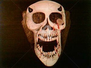 Painting titled "Skull For You" by Johnny E.S.J. Otilano, Original Artwork, Oil