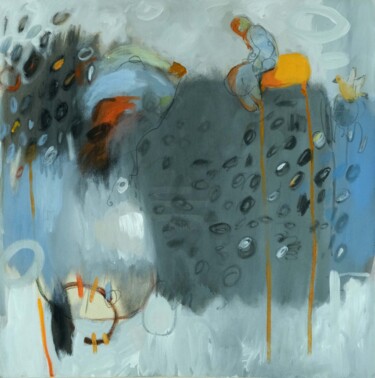 Картина под названием "Transitional I" - Johnny Semaan, Подлинное произведение искусства, Акрил