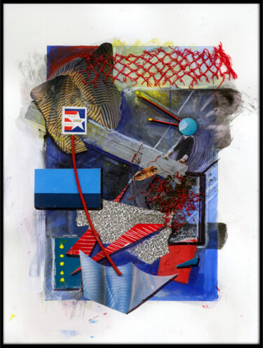 Collages intitolato "Formula Obsession N…" da John Paul, Opera d'arte originale, Acrilico
