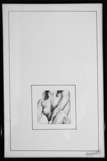Dessin intitulée "FRAGMENT 011" par John Rothschild, Œuvre d'art originale, Crayon