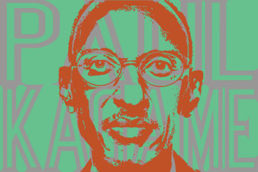 Digital Arts titled "Paul Kagame" by John Von Brown, Original Artwork, Digital Painting