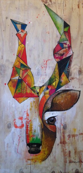 Peinture intitulée "Molinart" par Jojo Khelifi, Œuvre d'art originale