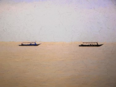 Arts numériques intitulée "Horizon" par Jokannan, Œuvre d'art originale, Peinture numérique
