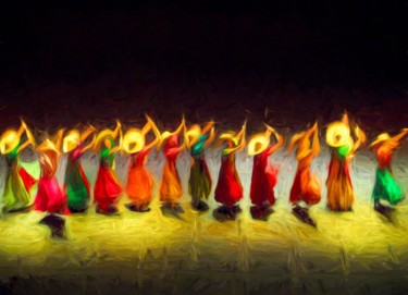 Arts numériques intitulée "Dance" par Jokannan, Œuvre d'art originale, Peinture numérique