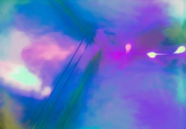 Digitale Kunst mit dem Titel "Lights" von Jokannan, Original-Kunstwerk, Digitale Malerei