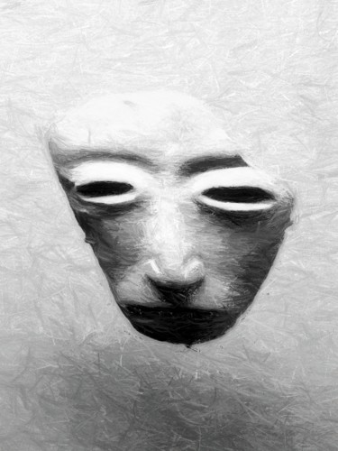 Arte digitale intitolato "Face" da Jokannan, Opera d'arte originale, Pittura digitale
