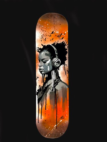 "Africa" başlıklı Tablo Joks tarafından, Orijinal sanat, Akrilik Ahşap panel üzerine monte edilmiş
