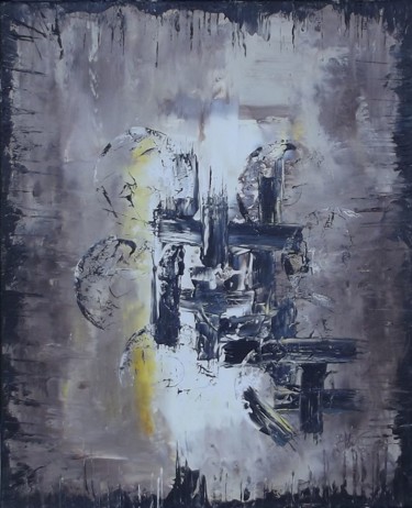 Painting titled "APOCALYPSE" by Jolawa, Original Artwork, Acrylic