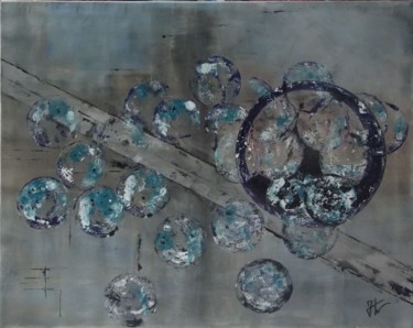 Pittura intitolato "AGITATION" da Jolawa, Opera d'arte originale, Acrilico