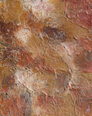 Картина под названием "AUTOMNE" - Joliemôme, Подлинное произведение искусства, Акрил Установлен на Деревянная панель