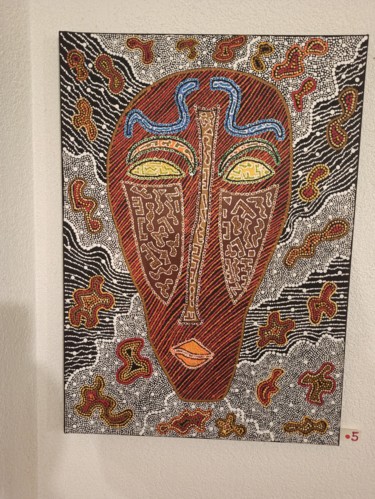 Painting titled "Être de Rêve" by Jomara Hamzo, Original Artwork, Acrylic