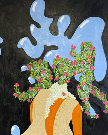 Pintura titulada "The Biennale Collec…" por Jon Parlangeli, Obra de arte original, Oleo Montado en Bastidor de camilla de ma…