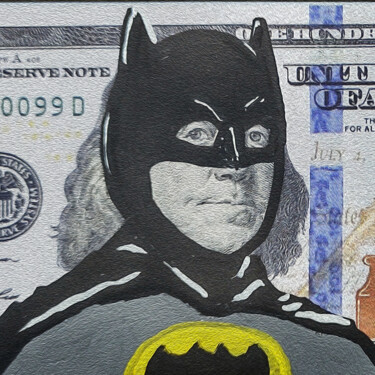 Pintura titulada "Bat Money" por Jonas Amauri Amauri, Obra de arte original, Acrílico