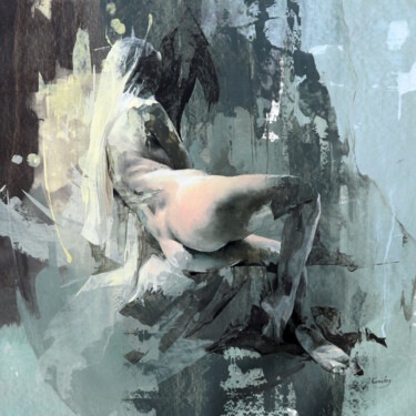 Pintura titulada "JK23-0822 Vivid Rec…" por Jonas Kunickas, Obra de arte original, Oleo Montado en Bastidor de camilla de ma…