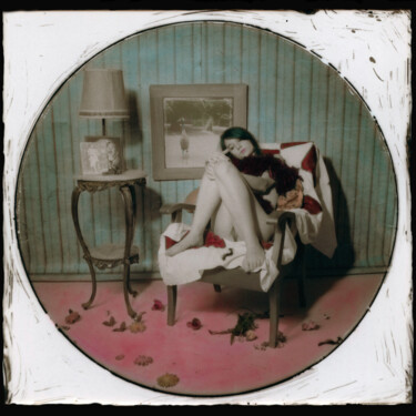 Fotografia intitolato "« Cloé en Alice du…" da Jonathan Abbou, Opera d'arte originale, fotografia a pellicola