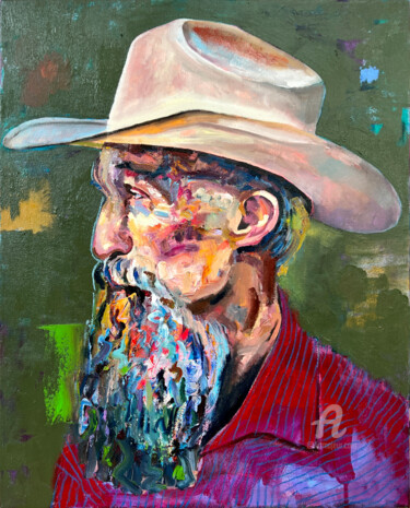 Painting titled "Most Of My Life Is…" by Jonathan Mcafee, Original Artwork, Oil