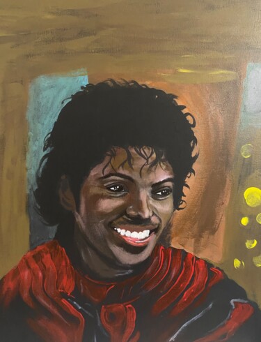 Malerei mit dem Titel "Jackson" von Jonathan Onoz, Original-Kunstwerk, Acryl