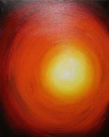Pintura titulada "Texture chaleureuse" por Jonathan Pradillon, Obra de arte original, Acrílico Montado en Bastidor de camill…