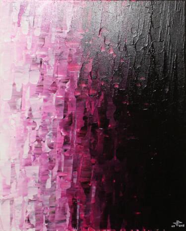Pintura titulada "Fondu rosé" por Jonathan Pradillon, Obra de arte original, Acrílico Montado en Bastidor de camilla de made…
