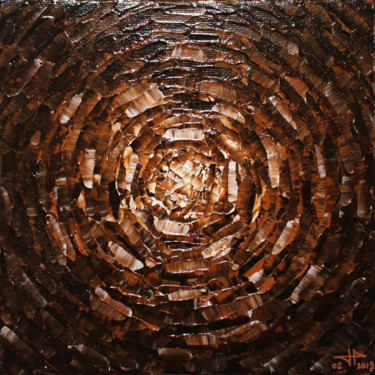 Peinture intitulée "Petit éclat de lueu…" par Jonathan Pradillon, Œuvre d'art originale, Acrylique Monté sur Châssis en bois