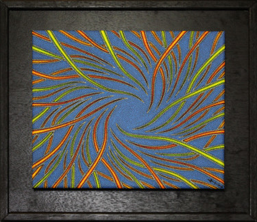 Malerei mit dem Titel "Algues" von Jonathan Pradillon, Original-Kunstwerk, Acryl