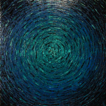Pintura titulada "Éclat de couleur bl…" por Jonathan Pradillon, Obra de arte original, Acrílico Montado en Bastidor de camil…