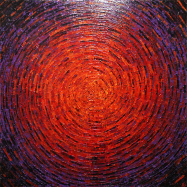 Картина под названием "Éclat de couleur br…" - Jonathan Pradillon, Подлинное произведение искусства, Акрил Установлен на Дер…