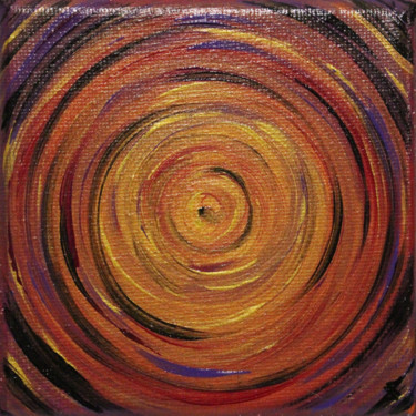 Peinture intitulée "Petit tourbillon ch…" par Jonathan Pradillon, Œuvre d'art originale, Acrylique Monté sur Châssis en bois