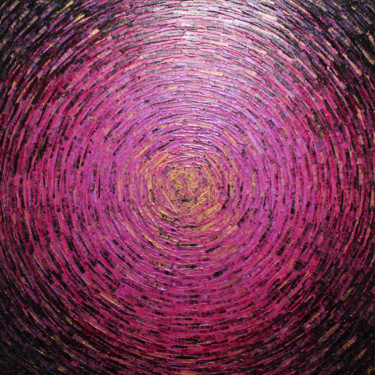 Pittura intitolato "Grand éclat couleur…" da Jonathan Pradillon, Opera d'arte originale, Acrilico Montato su Telaio per bare…