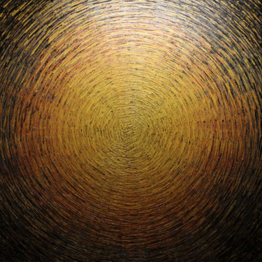 Peinture intitulée "Vaste éclat or gris." par Jonathan Pradillon, Œuvre d'art originale, Acrylique Monté sur Châssis en bois