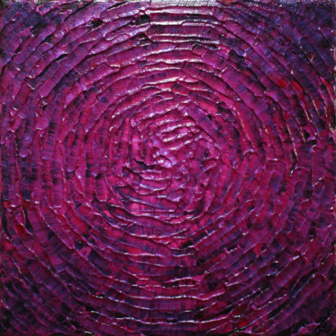 Peinture intitulée "Petit éclat rose ir…" par Jonathan Pradillon, Œuvre d'art originale, Acrylique Monté sur Châssis en bois