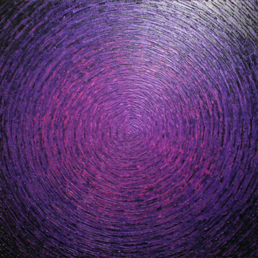 Peinture intitulée "Éclat rose violet i…" par Jonathan Pradillon, Œuvre d'art originale, Acrylique Monté sur Châssis en bois