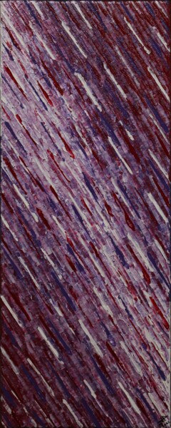 Pintura intitulada "Texture couteau bla…" por Jonathan Pradillon, Obras de arte originais, Acrílico Montado em Armação em ma…