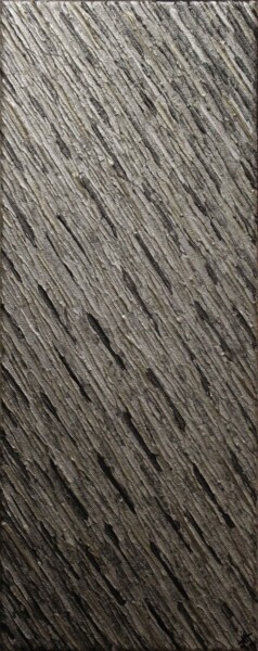 Картина под названием "Texture couteau arg…" - Jonathan Pradillon, Подлинное произведение искусства, Акрил Установлен на Дер…