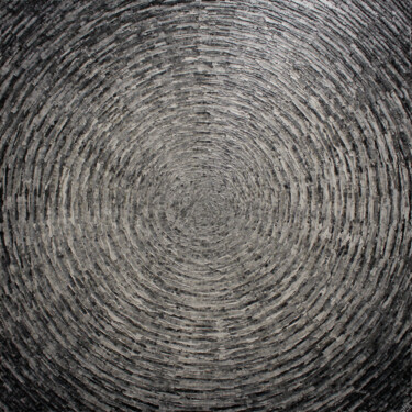 绘画 标题为“Éclat noir blanc” 由Jonathan Pradillon, 原创艺术品, 丙烯 安装在木质担架架上