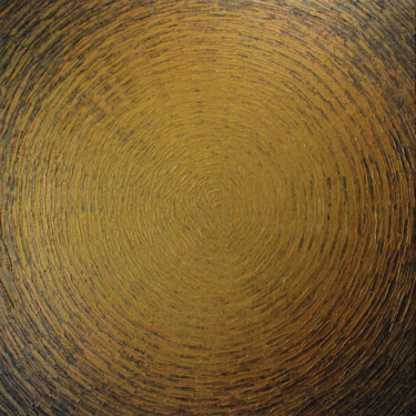 Peinture intitulée "Éclat or gris iride…" par Jonathan Pradillon, Œuvre d'art originale, Acrylique Monté sur Châssis en bois