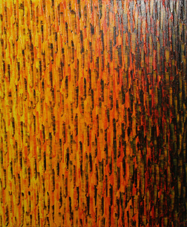 Schilderij getiteld "Fondu couleur chale…" door Jonathan Pradillon, Origineel Kunstwerk, Acryl Gemonteerd op Frame voor hout…