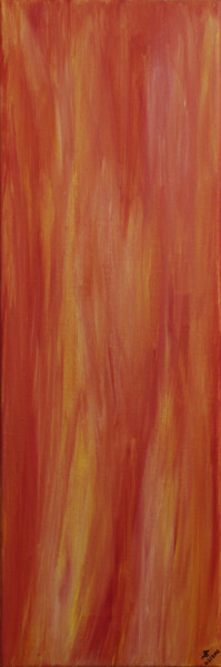 Malerei mit dem Titel "Chaleur" von Jonathan Pradillon, Original-Kunstwerk, Acryl Auf Keilrahmen aus Holz montiert