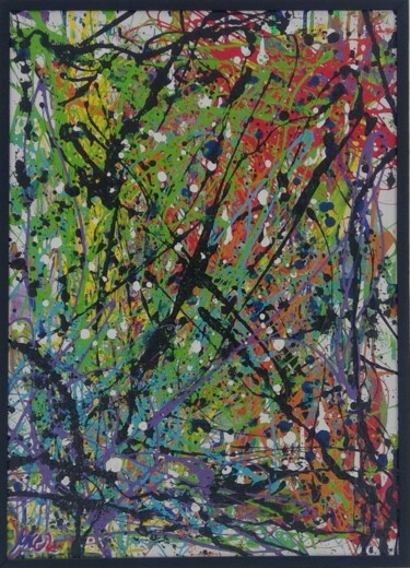 Malerei mit dem Titel "Color" von Jonger, Original-Kunstwerk, Acryl