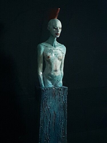 Sculptuur getiteld "BS-2" door Jonjon, Origineel Kunstwerk, Keramiek