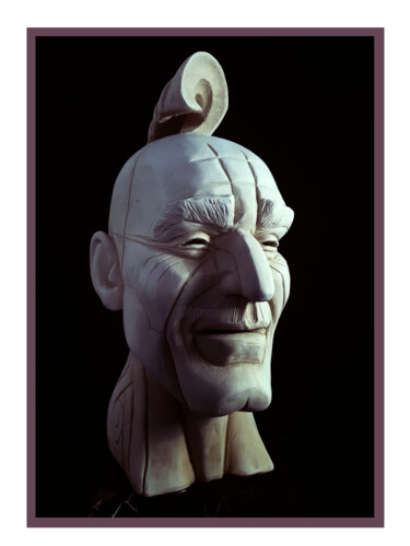 雕塑 标题为“Pat” 由Jonjon, 原创艺术品, 粘土