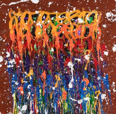 Peinture intitulée "Now or Never" par Jonone, Œuvre d'art originale, Acrylique