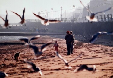 Photography titled "Cleethorpes beach 3" by Jon Phillipson Brown, Original Artwork, Analog photography