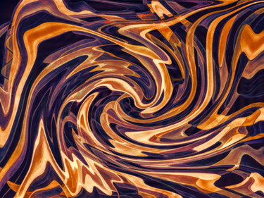 Digitale Kunst mit dem Titel "Fanning the Flames" von Jon Woodhams, Original-Kunstwerk, 2D digitale Arbeit