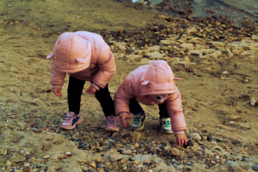 Fotografía titulada "Twins" por Jora Poshytilo, Obra de arte original, Fotografía digital